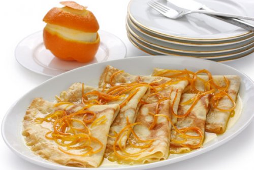 Les crepes suzette recette