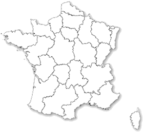 carte des regions de france