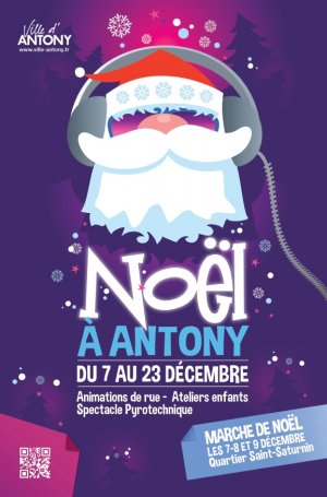 Défilé de Noël et animations de rue à Antony