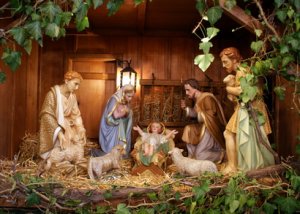 Crèche de Noël à Chambost-Longessaigne