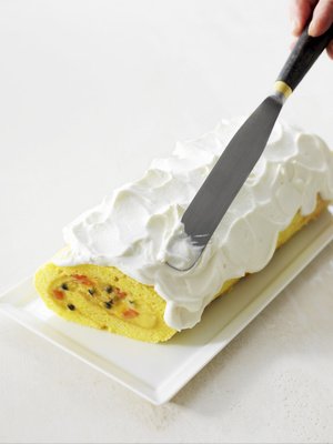 Recette exotique de la bûche de Noël à l'ananas