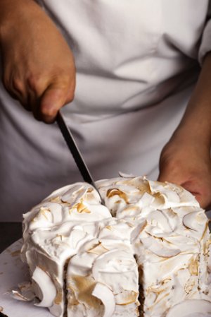 Recette de Noël, le vacherin aux fruits 