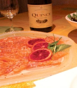 La recette du carpaccio de saumon à l’orange sanguine pour Noël