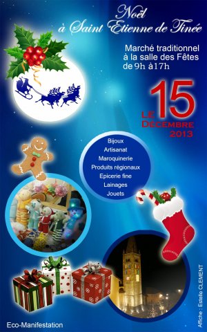 Marché de Noël à Saint-Étienne-de-Tinée Marché de Noël à Saint-Étienne-de-Tinée
