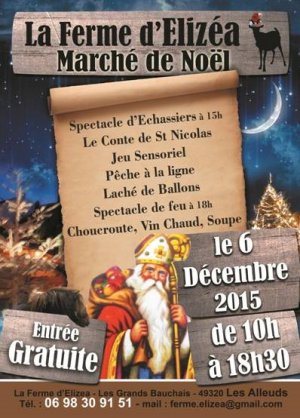 Marché de Noël à la ferme d'Elizéa - Les Alleuds Marché de Noël à la ferme d'Elizéa - Les Alleuds