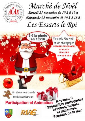 Marché de Noël à Les Essarts-le-Roi Marché de Noël à Les Essarts-le-Roi