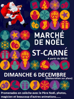Marché de Noël à Saint-Carné