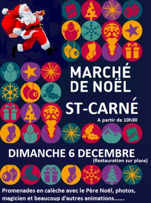 Marché de Noël à Saint-Carné Marché de Noël à Saint-Carné
