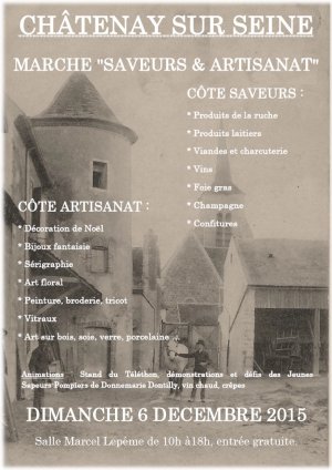 Marché de Noël à Châtenay-sur-Seine Marché de Noël à Châtenay-sur-Seine