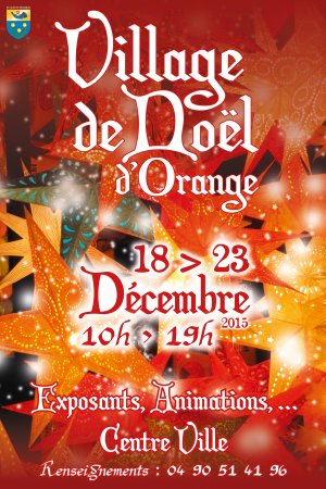 Village de Noël à Orange