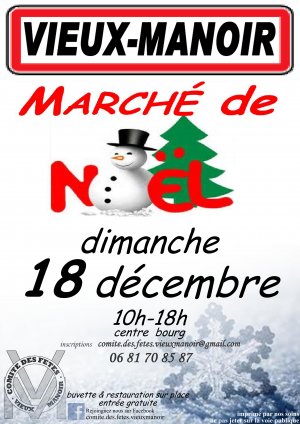 Marché de Noël à Vieux-Manoir