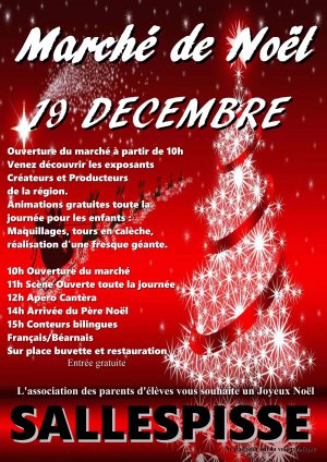 Marché de Noël à Sallespisse Marché de Noël à Sallespisse