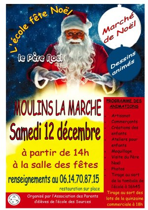 Marché de Noël à Moulins-la-Marche Marché de Noël à Moulins-la-Marche