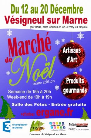 Marché de Noël à Vésigneul-sur-Marne Marché de Noël à Vésigneul-sur-Marne