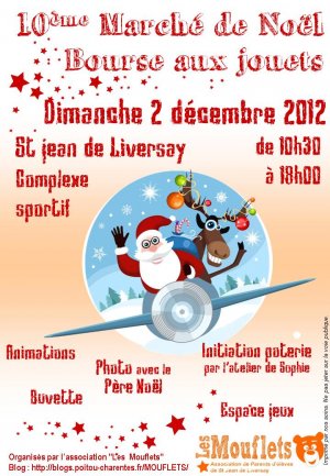 Marché de Noël et bourse aux jouets à Saint-Jean-de-Liversay Marché de Noël et bourse aux jouets à Saint-Jean-de-Liversay